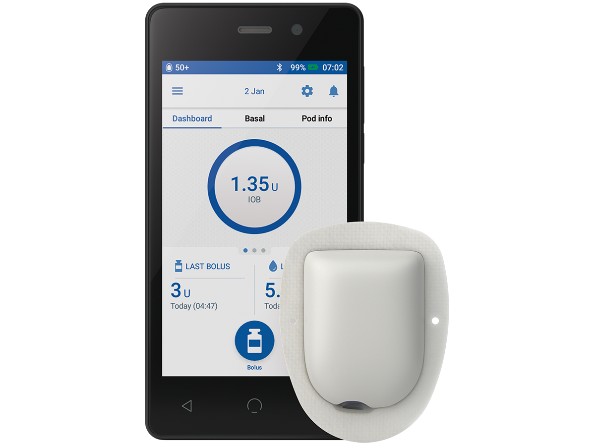 PDM and Pod | Simplify life Omnipod® 